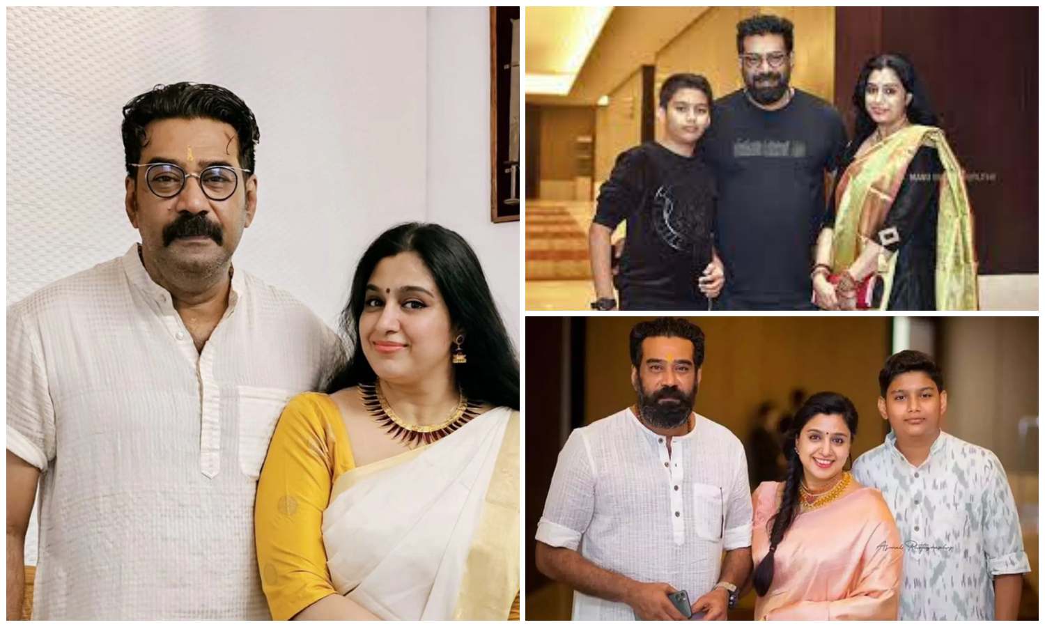 Biju Menon And Samyuktha Wedding Anniversary മീശയില്ലാത്ത മിനുമിനാ ...