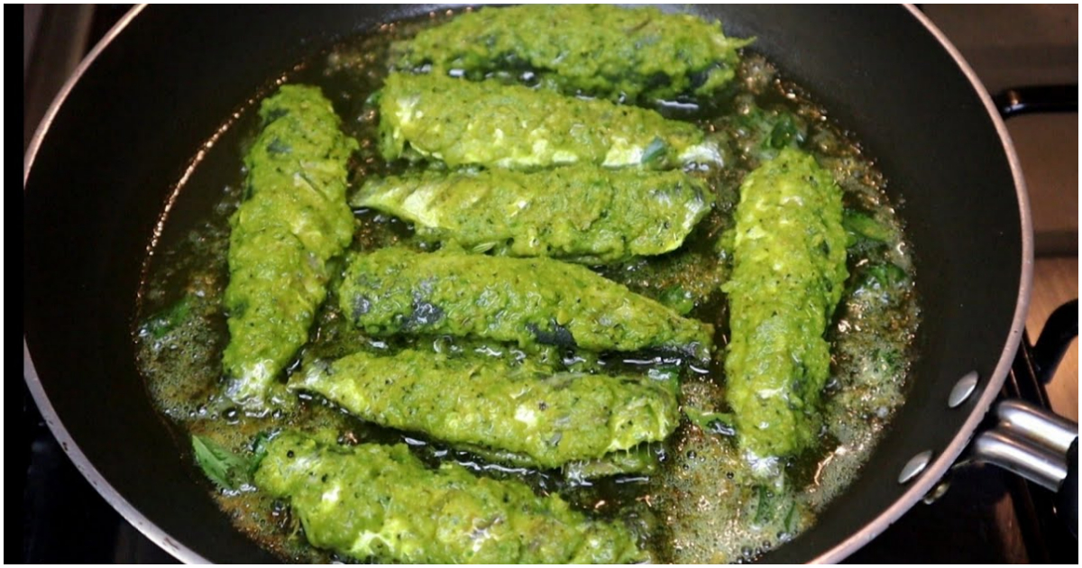 Sardine Fish Green Fry Recipe