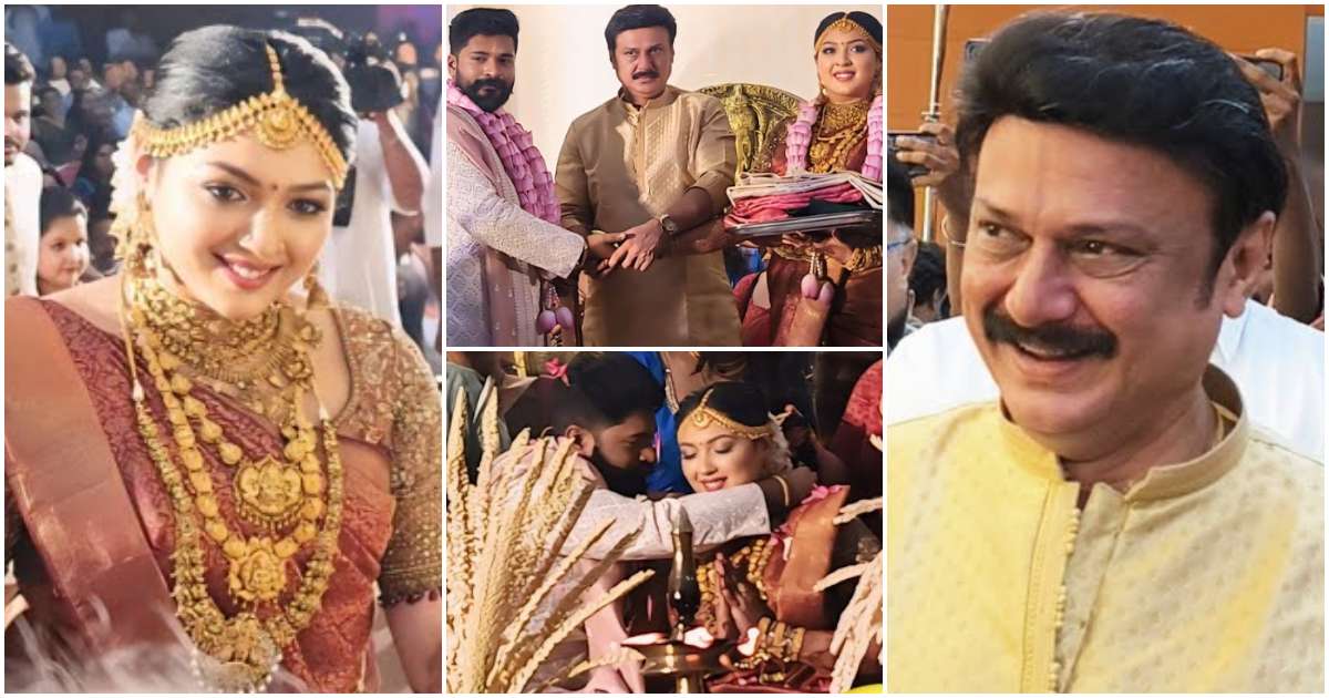 Actor Baiju Santhosh daughter Aishwarya marriage