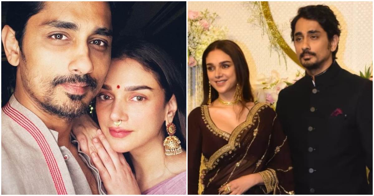 Aditi Rao Hydari Siddharth engagement