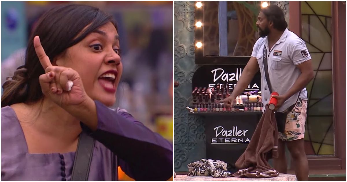 Bigg Boss Malayalam season 6 Gabri Jinto Jasmine fight