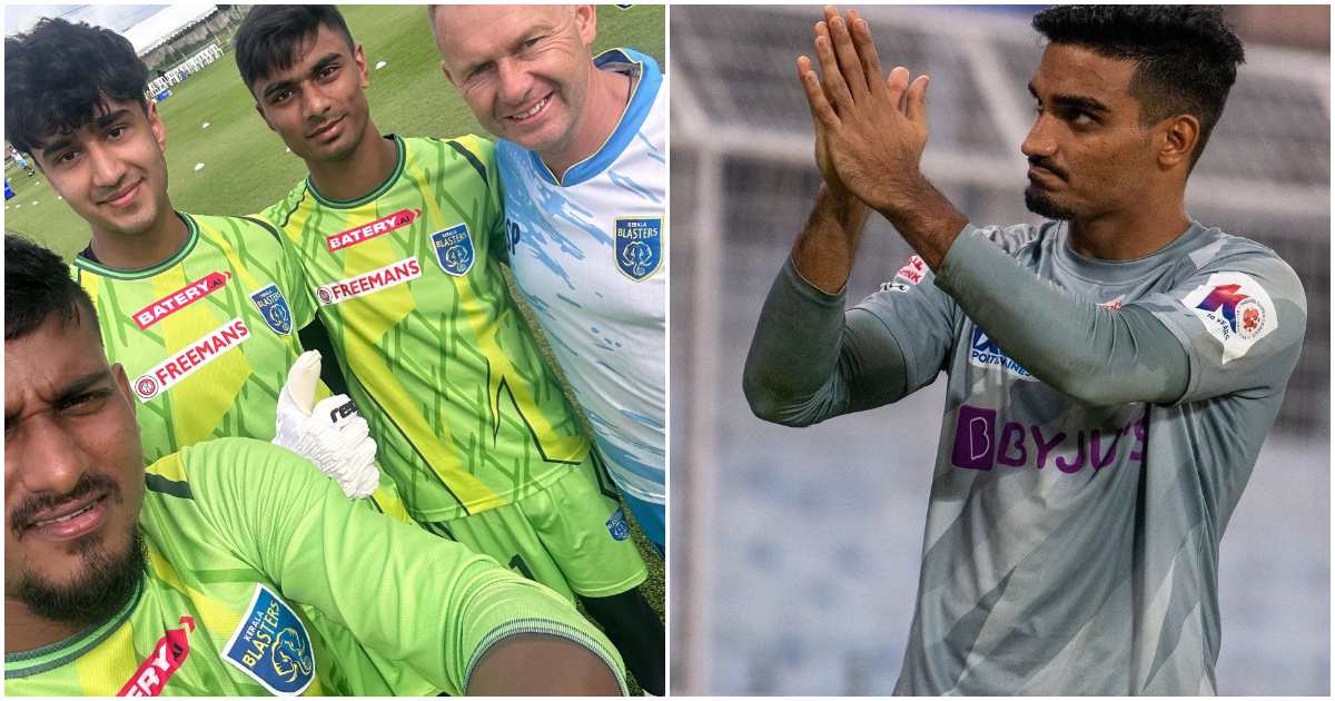 Kerala Blasters goalkeepers message to Sachin Suresh