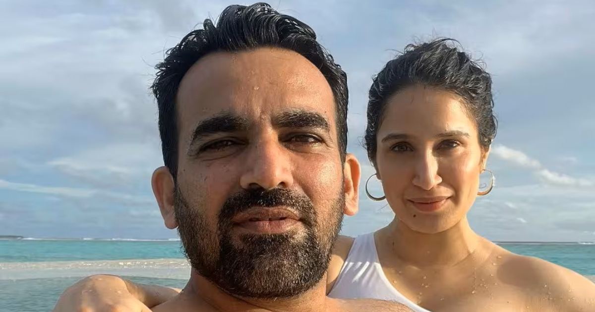 cricketer Zaheer Khan and actress Sagarika Ghatge