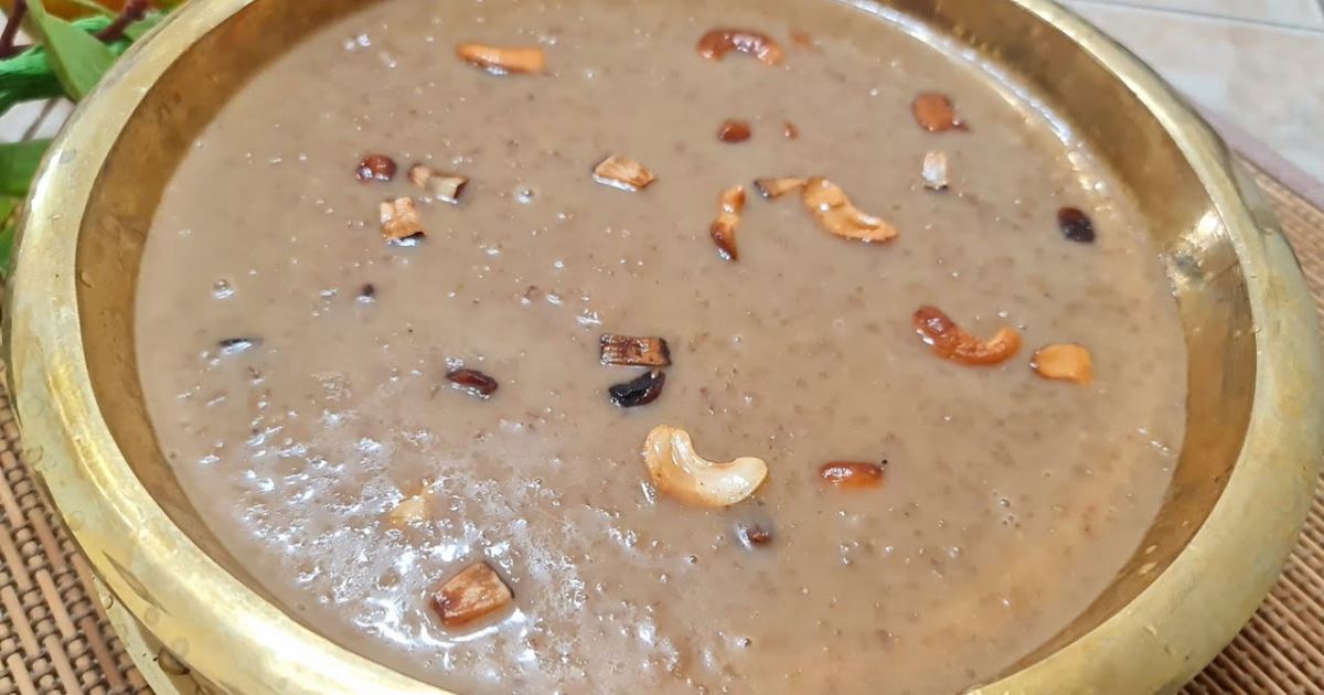 Ari Payasam The Authentic Kerala Style Jaggery Rice Pudding