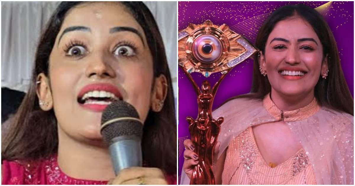 Bigg Boss Winner Anumol Greeted by Sea of Fans at Trivandrum