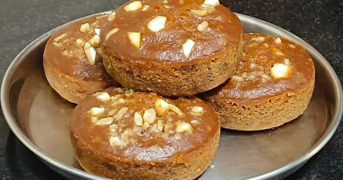 Sweet Coconut Jaggery Pancakes