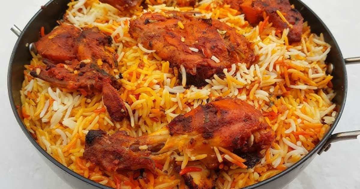 Tandoori Chicken Biryani A Smoky, Aromatic Feast