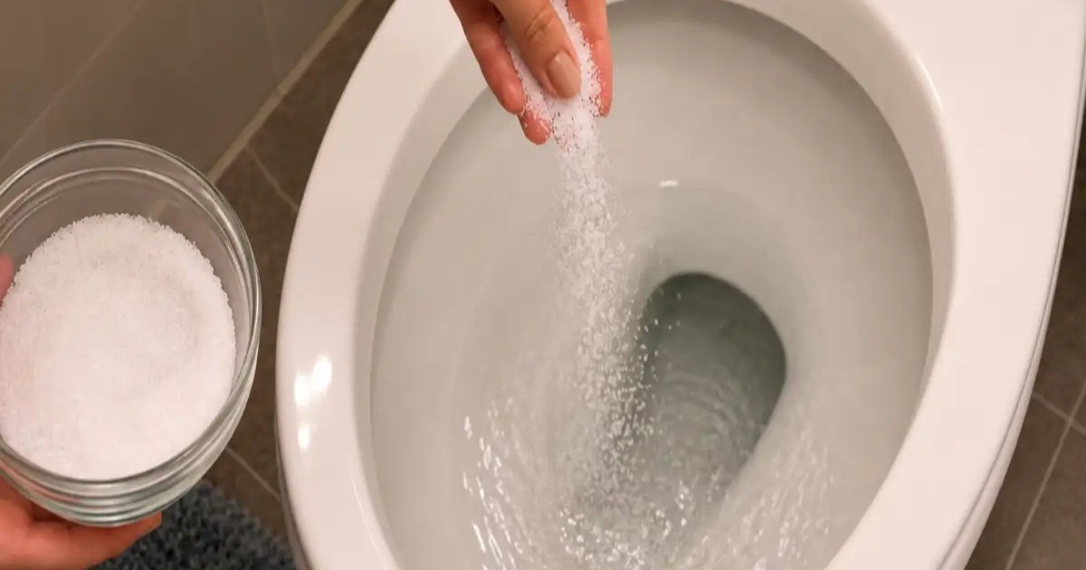 Five Simple Bathroom Cleaning Tips Using Salt and Household Ingredients