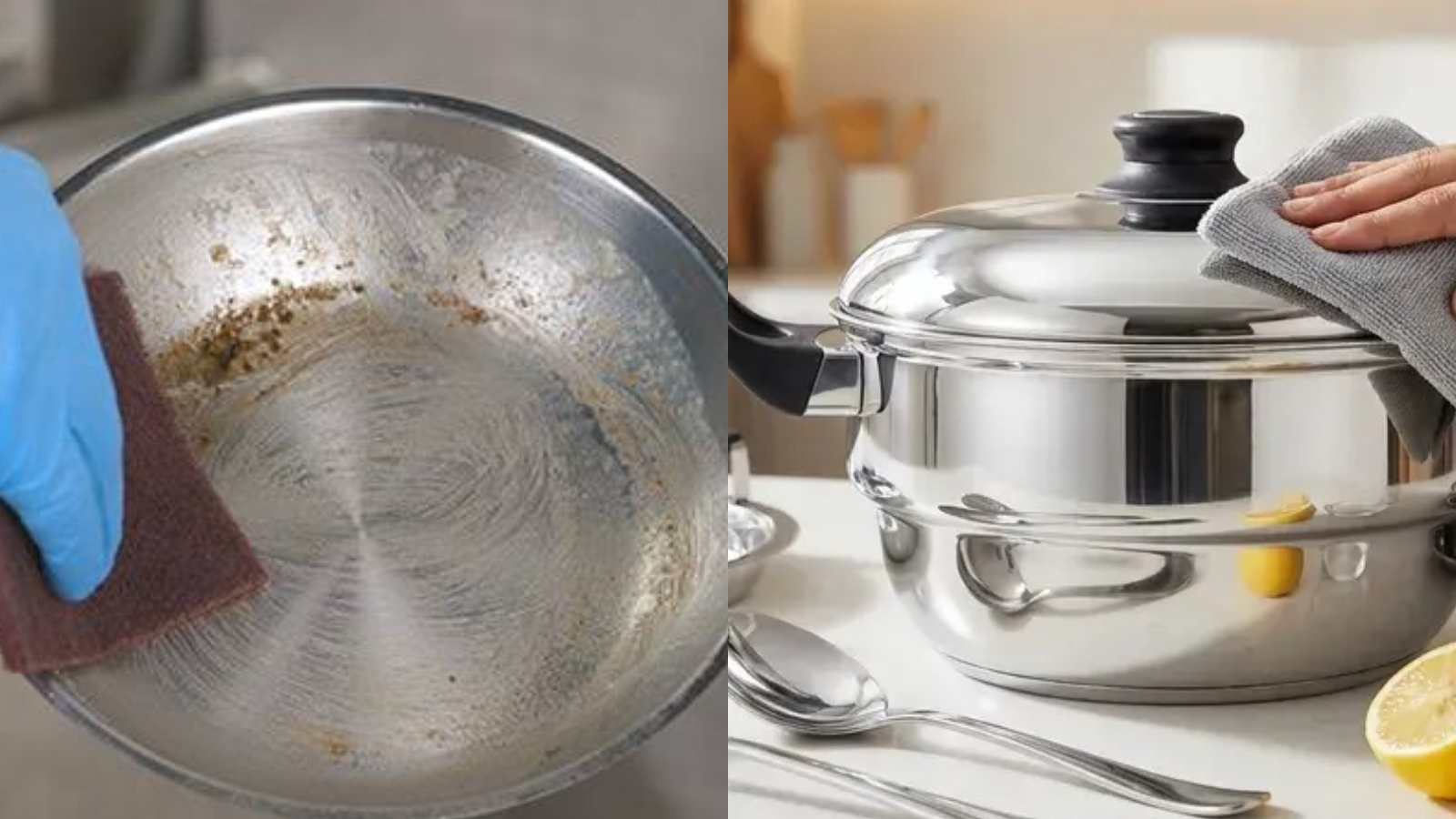 How to Remove Heavy Black Soot from Stainless Steel Without Scrubbing