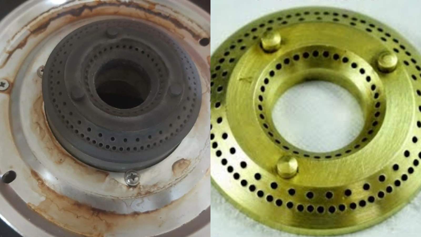 How to Clean Gas Burners at Home Using Vinegar and Baking Soda