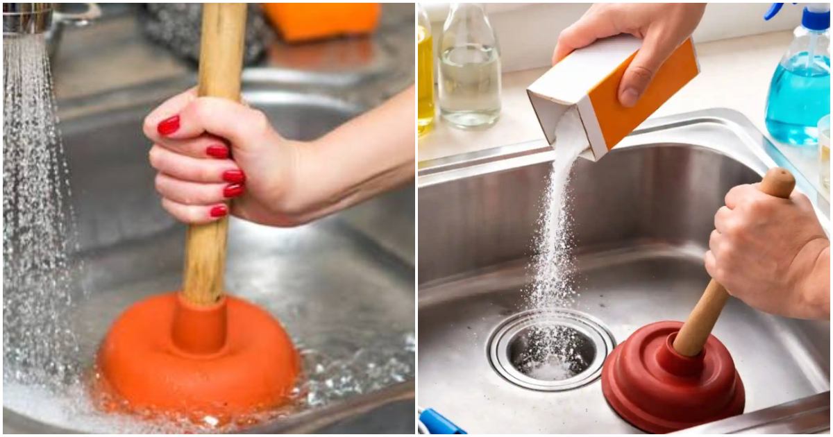 How to Clear a Blocked Sink Naturally Using Boiling Water, Baking Soda, and Vinegar
